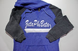 Zeta Phi Beta Ldaies Two-Tone Hoodie - Discontinued