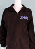 Zeta Phi Beta Full Zip-Up Fleece