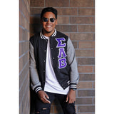 Sigma Lambda Beta Cotton Letterman Jacket