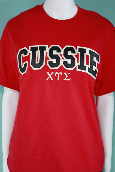 Chi Upsilon Sigma "Cussie" Tee - Discontinued