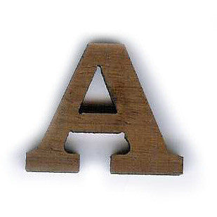Large Peel-n-Stick Single Letters