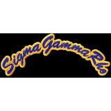 Sigma Gamma Rho Large Tackle Twill Rocker Patch