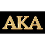 Alpha Kappa Alpha Greek Letter Lapel Pin