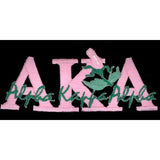 Alpha Kappa Alpha New Image Patch with Rose