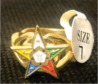 Order of the Eastern Star Ring