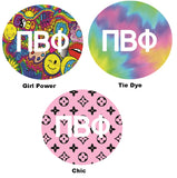 Pi Beta Phi Printed Button Collection