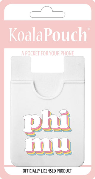 Phi Mu Retro Koala Pouch