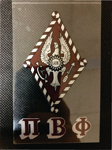 Pi Beta Phi Window Cling - Discontinued