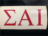 Sigma Alpha Iota Vinyl Decal