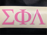 Sigma Phi Lambda Vinyl Decal