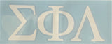 Sigma Phi Lambda Vinyl Decal