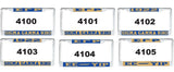 Sigma Gamma Rho - Greek Letter/Year/Ee-Yip License Frame