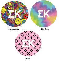 Sigma Kappa Printed Button Collection