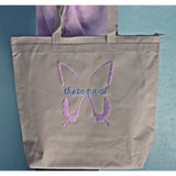 Theta Nu Xi Butterfly Tote