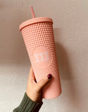 Alpha Omicron Pi Studded Tumbler