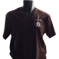 Lambda Theta Phi Embroidered Logo V-Neck
