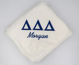 Sorority Ultra Plush Blanket With Embroidery