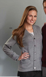 A+ Unisex Solid Colored Custom Cardigan