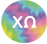 Chi Omega Printed Button Collection