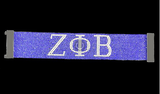 Zeta Phi Beta Austrian Crystal Bracelet With Magnet Closure