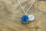 Zeta Phi Beta Druzy Necklace