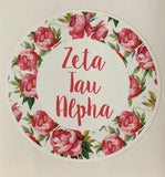 Zeta Tau Alpha Vinyl Decal