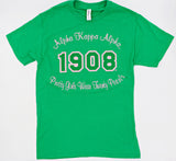 Alpha Kappa Alpha 1908 Tagline Tee
