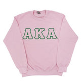 Alpha Kappa Alpha Greek Crewneck