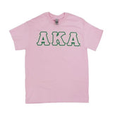 Alpha Kappa Alpha Tee with Pearls