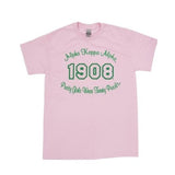 Alpha Kappa Alpha 1908 Tagline Tee