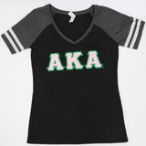 Alpha Kappa Alpha Vintage V-Neck