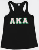 Alpha Kappa Alpha Fitted Racerback Tank