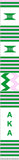 Alpha Kappa Alpha Kente - Pink