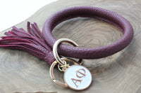 Alpha Phi Keychain Bangle