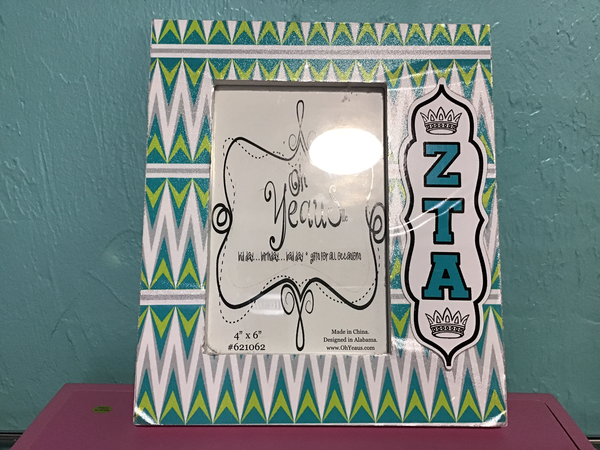 Zeta Tau Alpha 4x6 Picture Frame