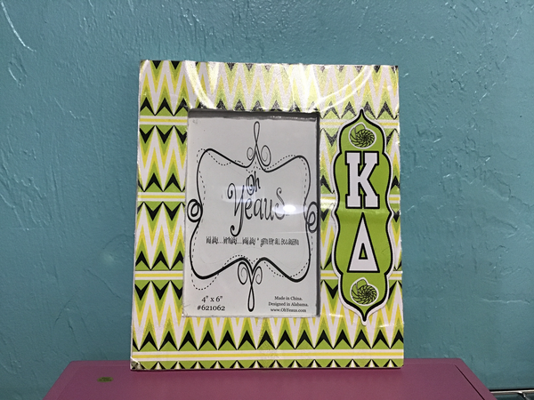 Kappa Delta 4x6 Picture Frame
