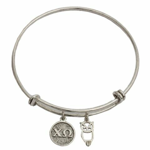 Chi Omega Expandable Bracelet