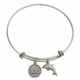 Delta Delta Delta Expandable Bracelet