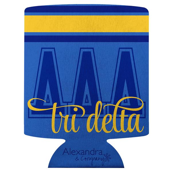 Delta Delta Delta Coozie