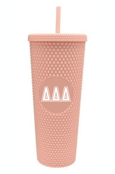 Delta Delta Delta Studded Tumbler