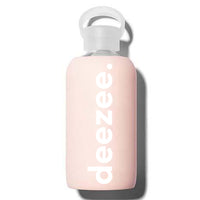 Delta Zeta Glass Silicone Sleeve Water Bottle