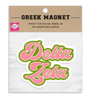 Delta Zeta Retro Magnet