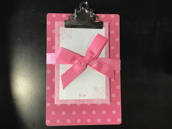 Phi Mu. Clipboard