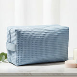 Sorority Waffle Make-Up Bag with Chenille Letters