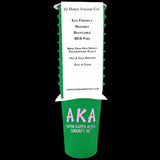 Alpha Kappa Alpha 22oz Stadium Cup