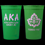 Alpha Kappa Alpha 22oz Stadium Cup