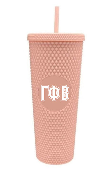 Gamma Phi Beta Studded Tumbler