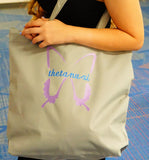 Theta Nu Xi Butterfly Tote