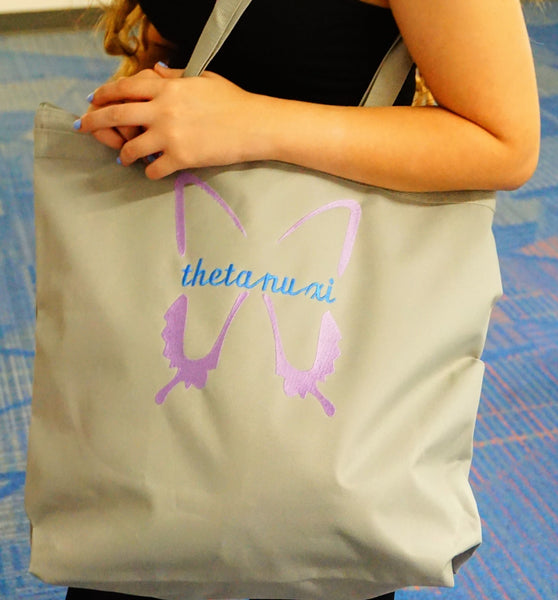 Theta Nu Xi Butterfly Tote