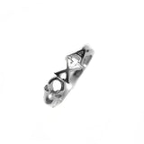Alpha Chi Omega Sterling Silver Ring